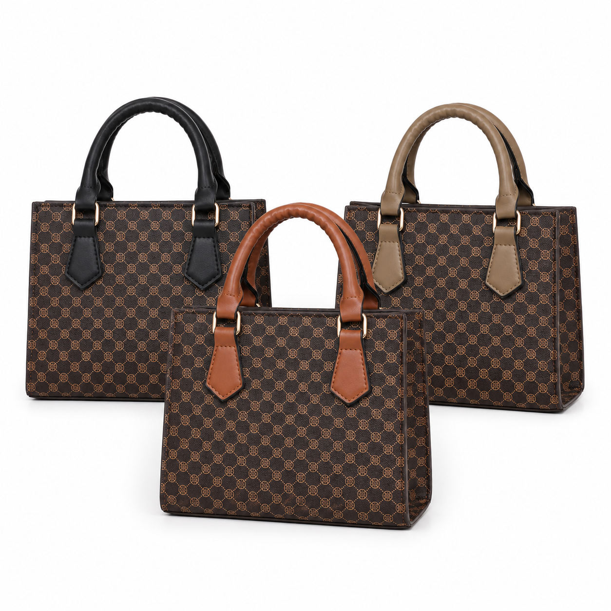 Luxury Monogram Tote Handbag Collection
